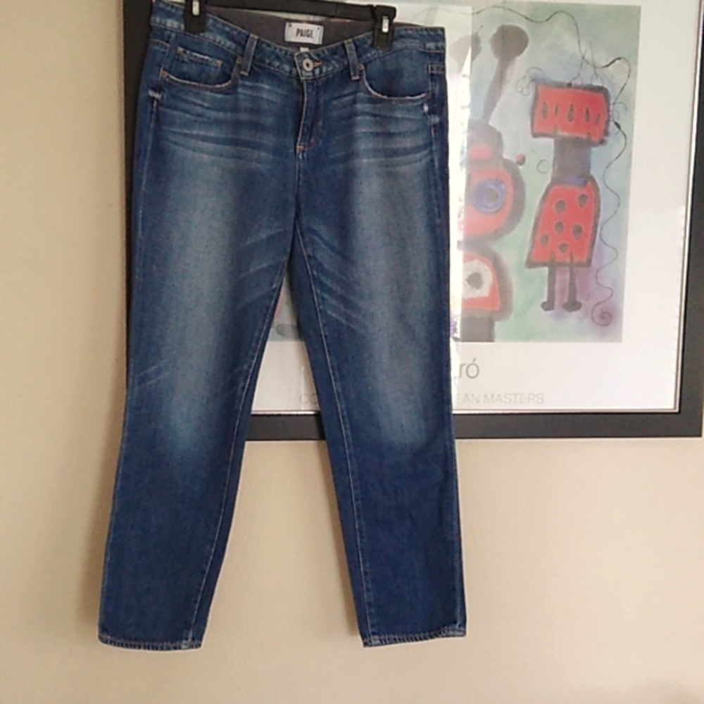 Paige Jimmy Jimmy Crop Jeans, Size 29